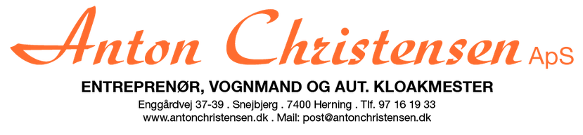 Entreprenør Anton Christensen Logofil